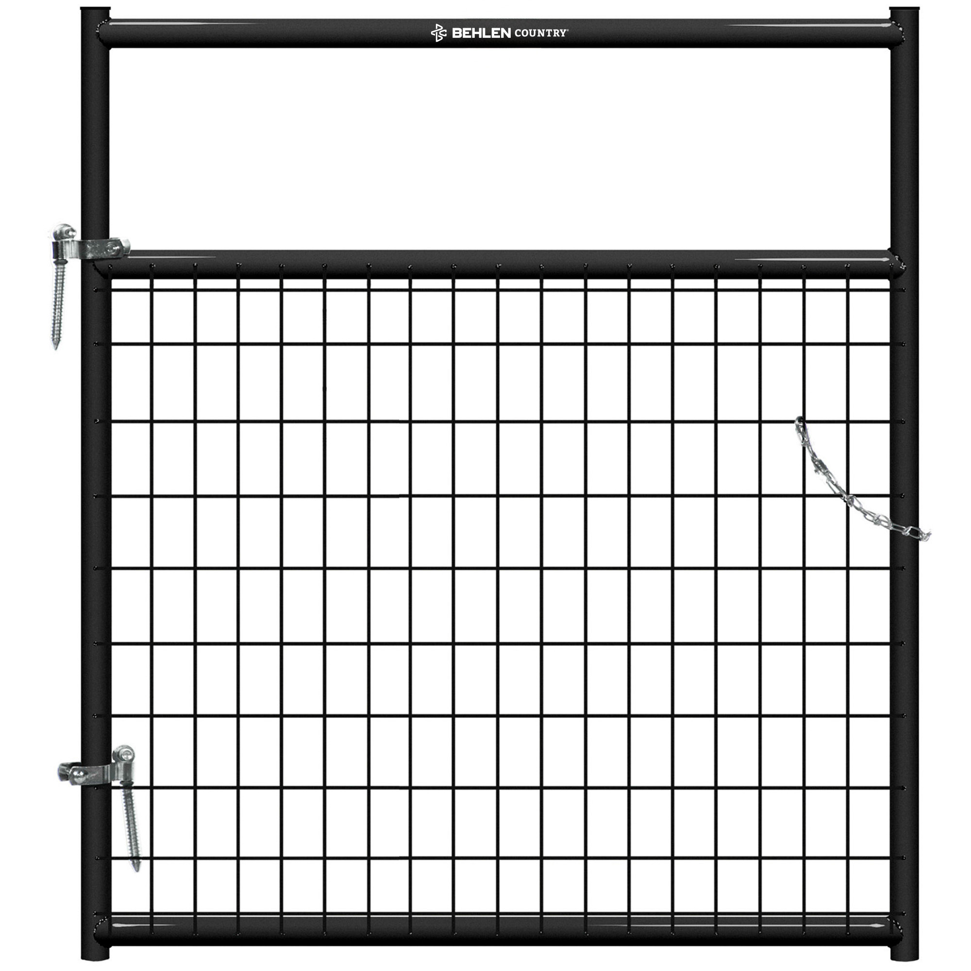 Behlen Country 4' - Frontier Gate | Black